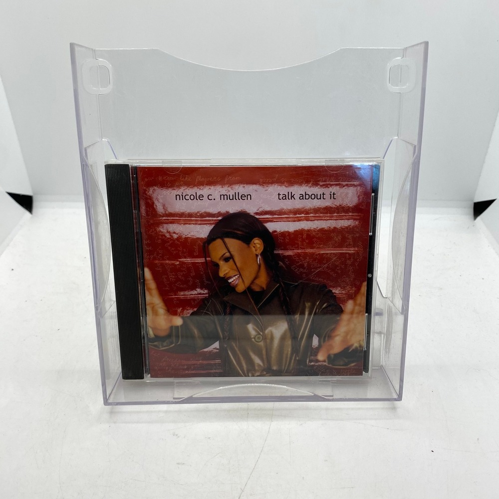 Nicole C Mullen Talk About It CD 2001 Word Epic 696998582224 Contemporary Gospel